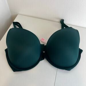 Victoria's Secret PINK "Wear Everywhere" Bra 34DD - Green & Pink